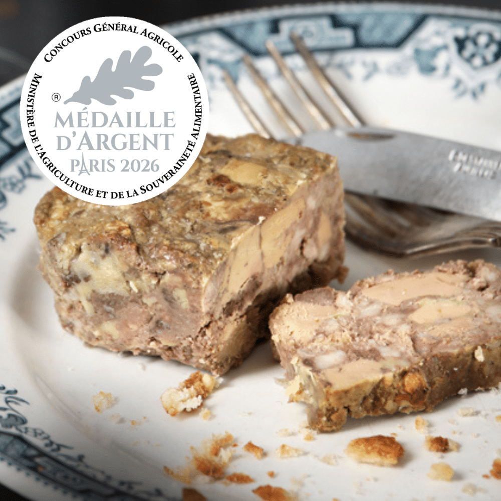 Pâté Tradition Charcutière cuit au Four 30% Foie Gras Entier