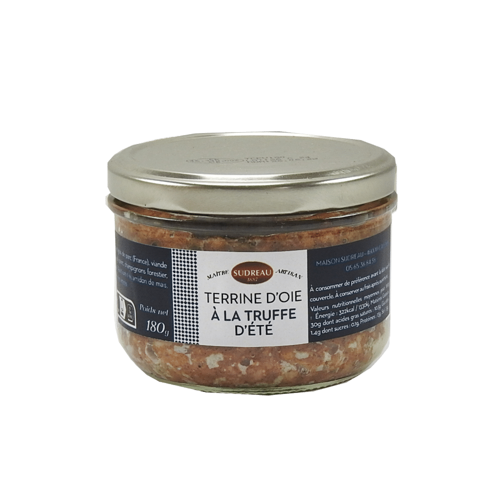 Terrine d'Oie à la Truffe d'Eté